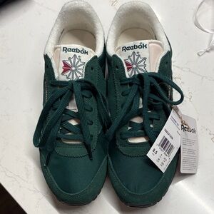Reebok Forest Green Athletic Shoes
